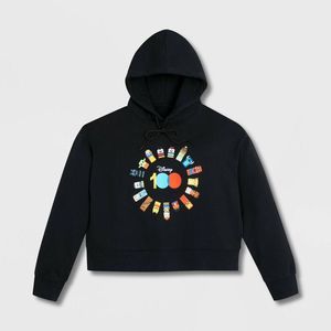 Women's Disney 100 Unified Characters Pullover Sweatshirt - Black XS - Disn